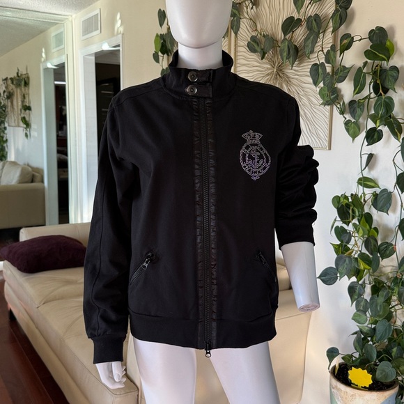 Needle & Threads Jackets & Blazers - Needles & Threats Two way Zip Jacket Jet Black Women’s Size XL